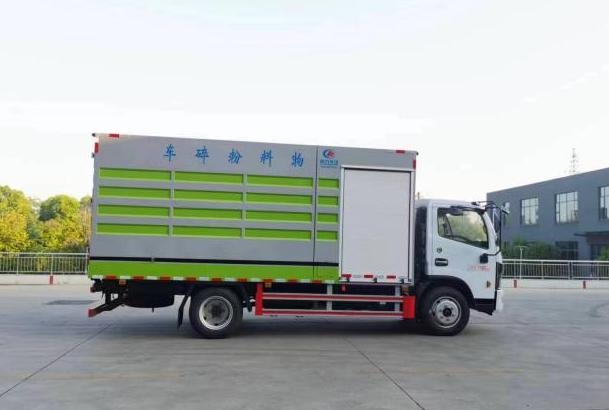 东风多利卡D7物料粉碎车 实拍图