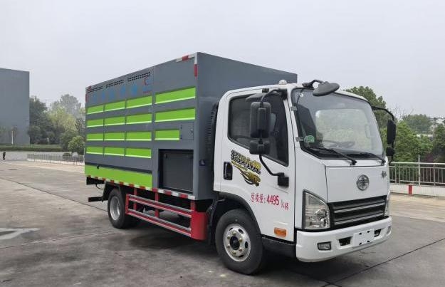 解放12方物料粉碎车