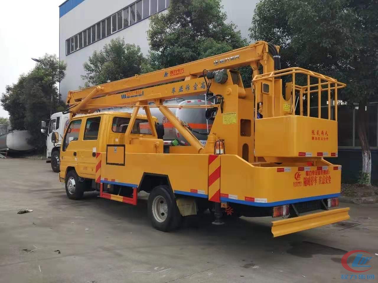 庆铃五十铃14-16-18米高空作业车 实拍图