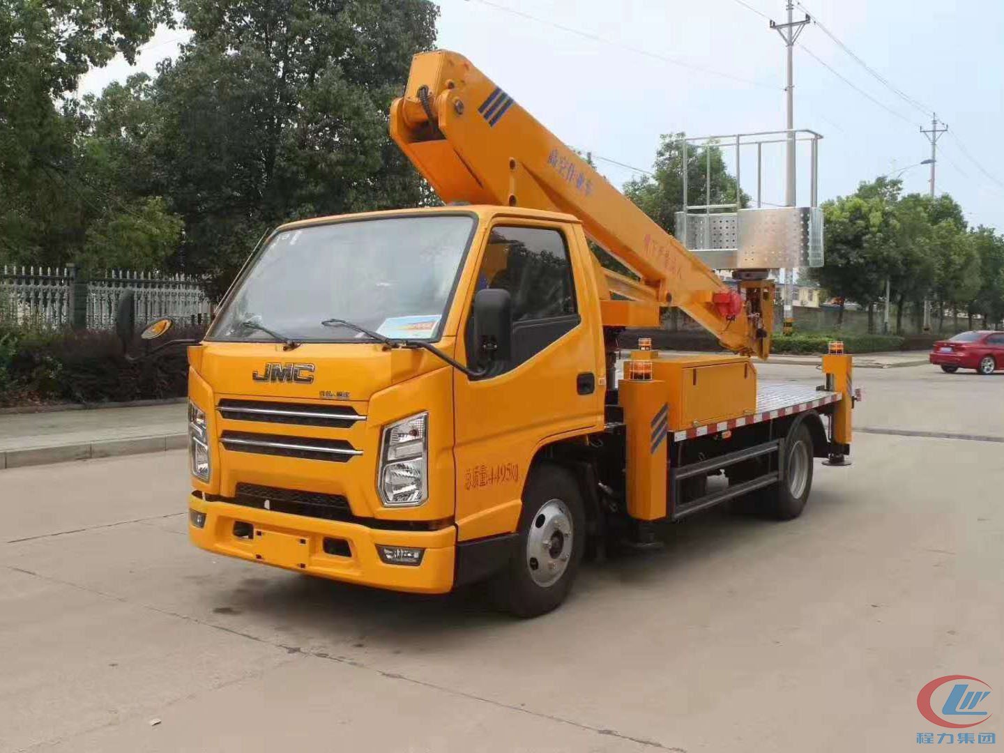 江铃国六蓝牌20米直臂式高空作业车