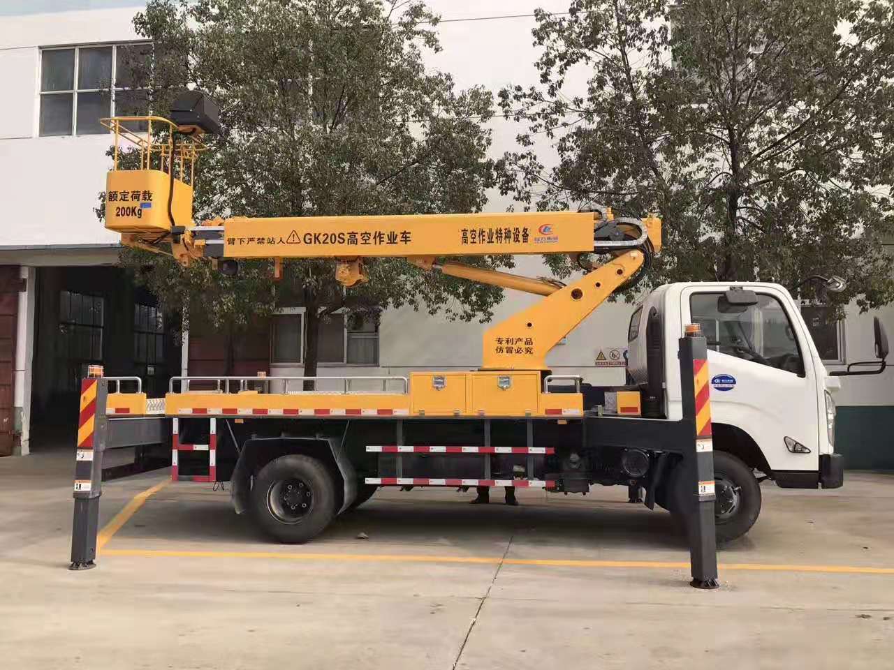 湖北程力江铃20米伸缩臂高空作业车 实拍图