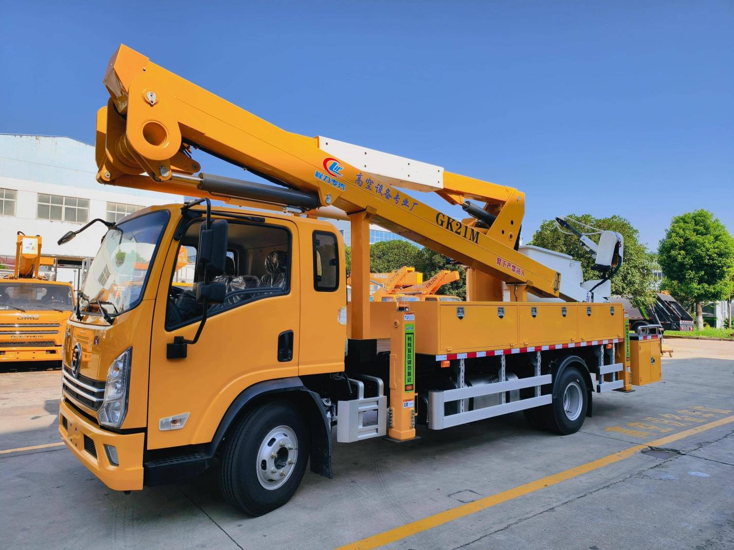 陕汽绝缘高空作业车 CLW5100JGKCDT型电力高空车