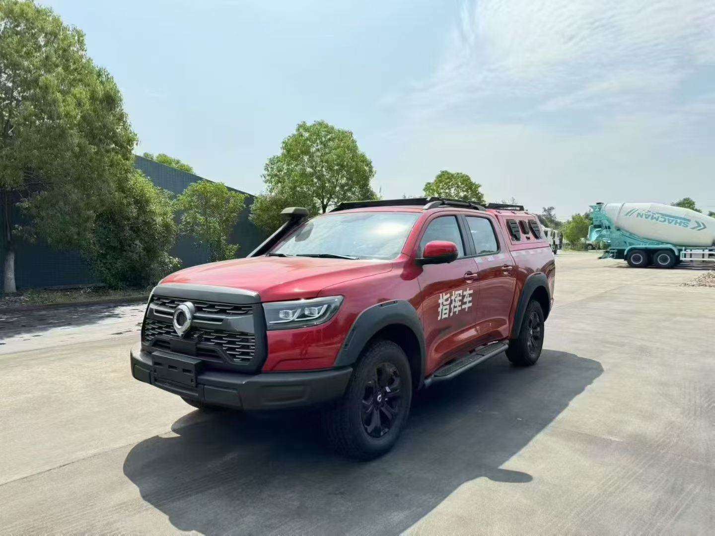 程力牌长城炮皮卡四驱消防应急指挥车