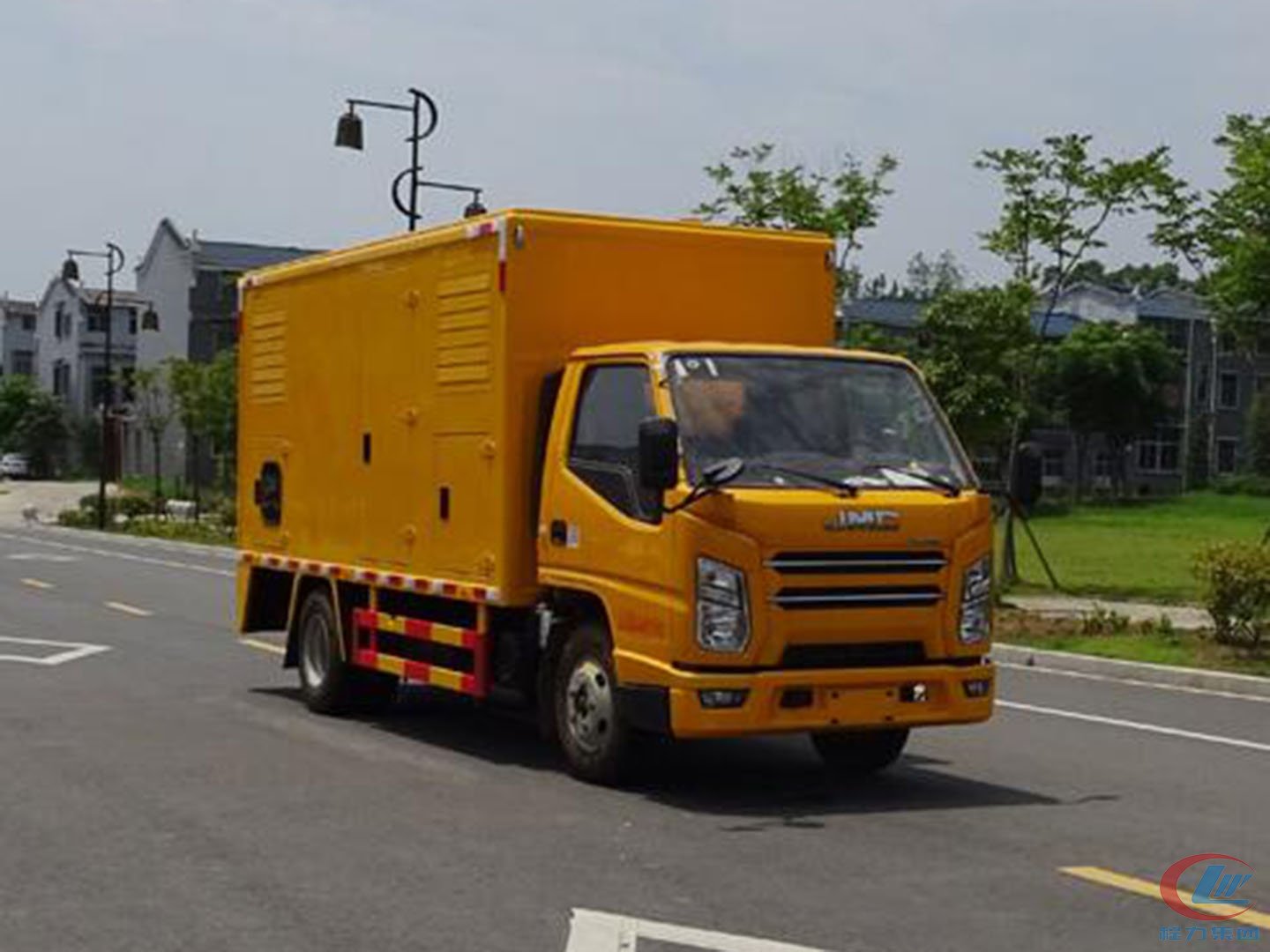 江铃移动应急电源车,蓝牌电源车