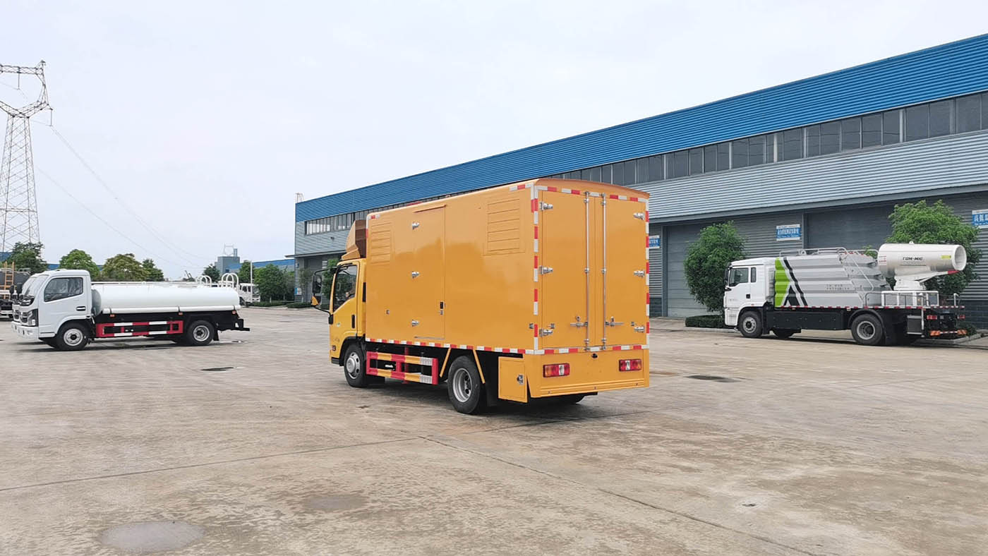 程力五十铃2000wh储能50kw应急电源车 实拍图