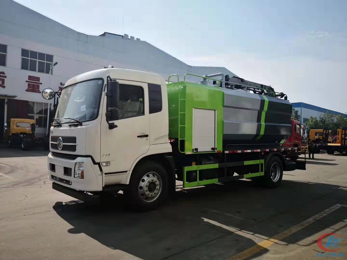东风天锦清洗吸污车