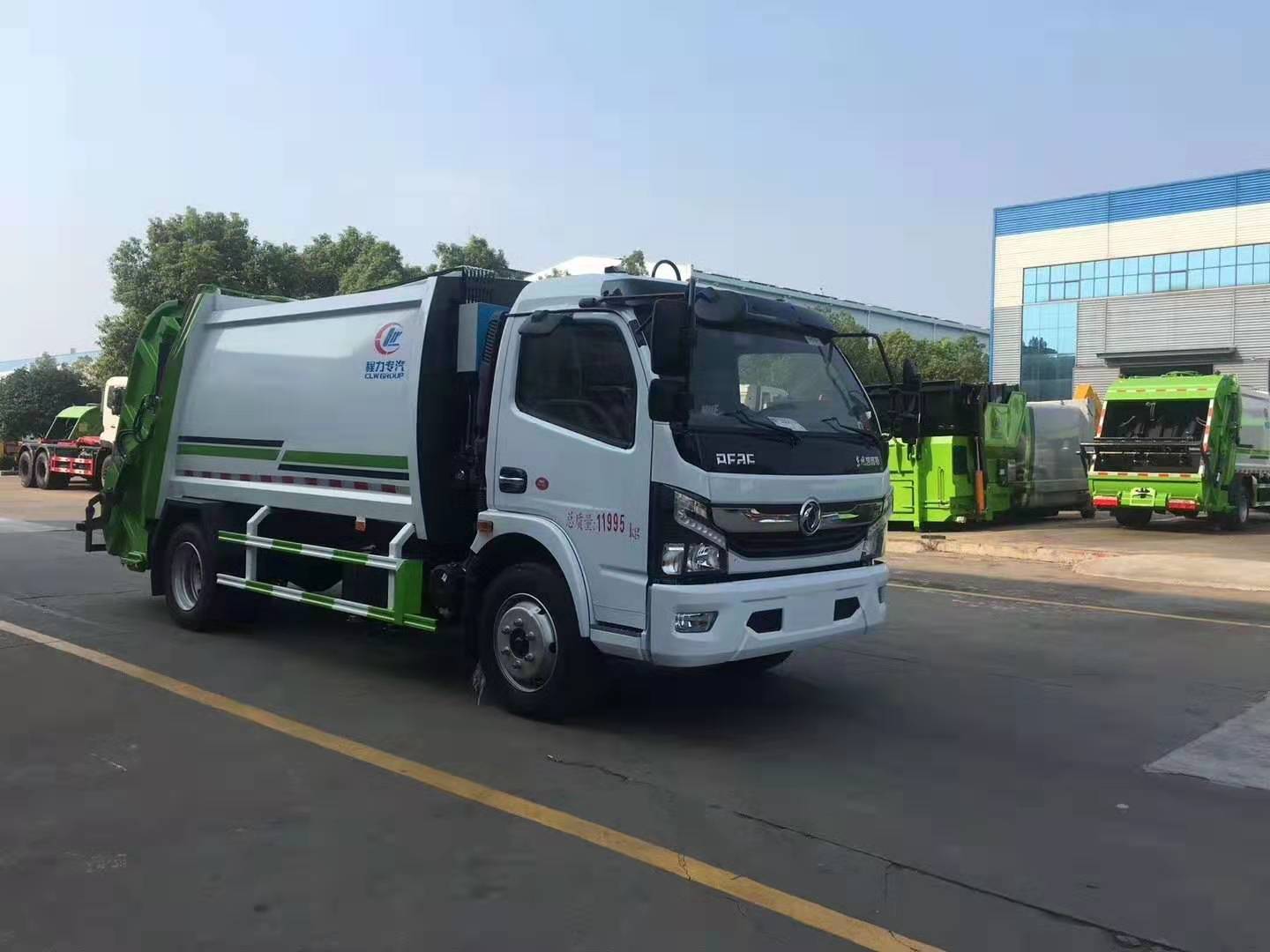 国六东风凯普特K7压缩垃圾车