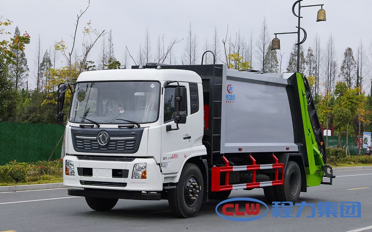 国六东风天锦14立方垃圾压缩车