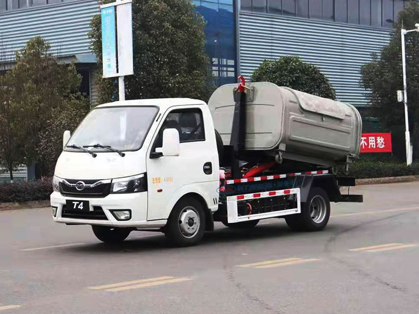 比亚迪T4车厢可卸式垃圾车