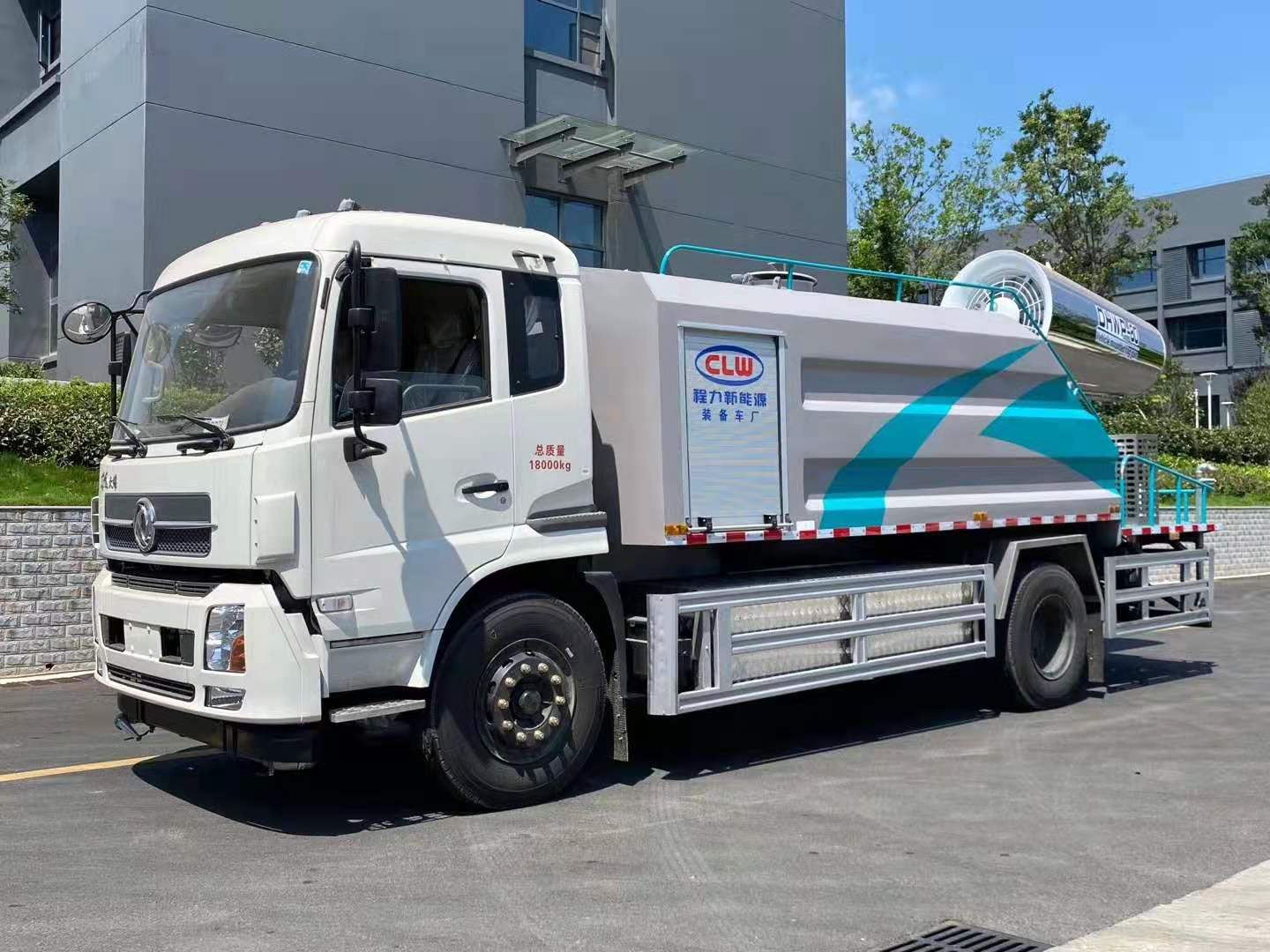 国六东风天锦新能源纯电动80米抑尘车