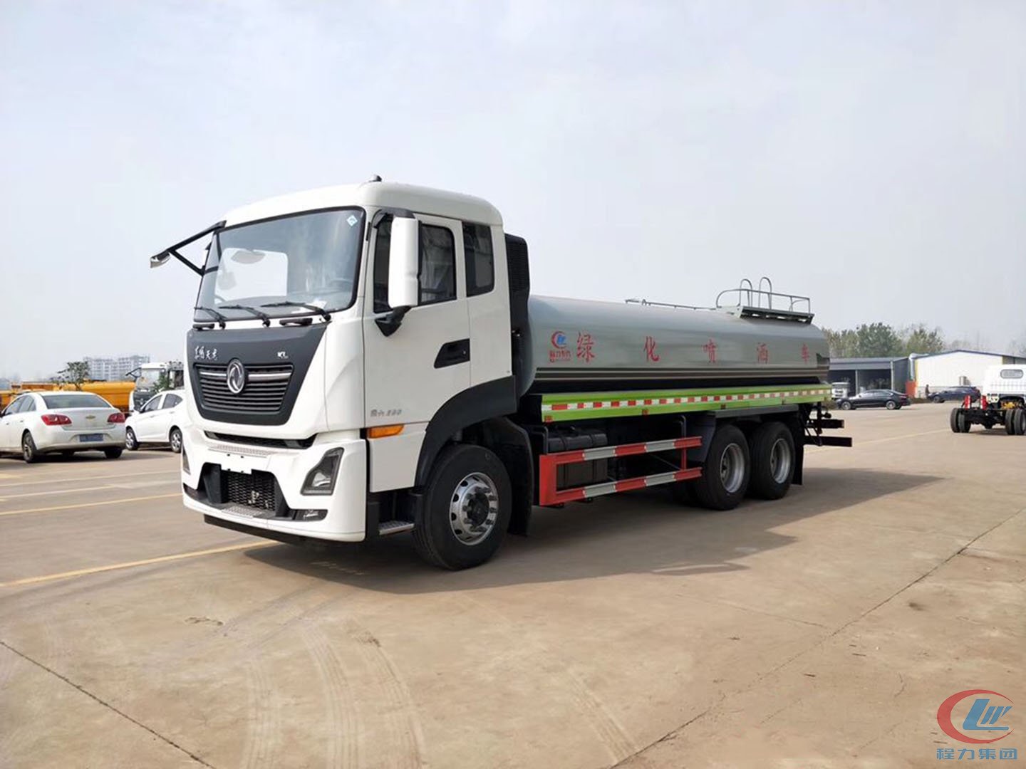 国六东风天龙后双桥18-20立方洒水车