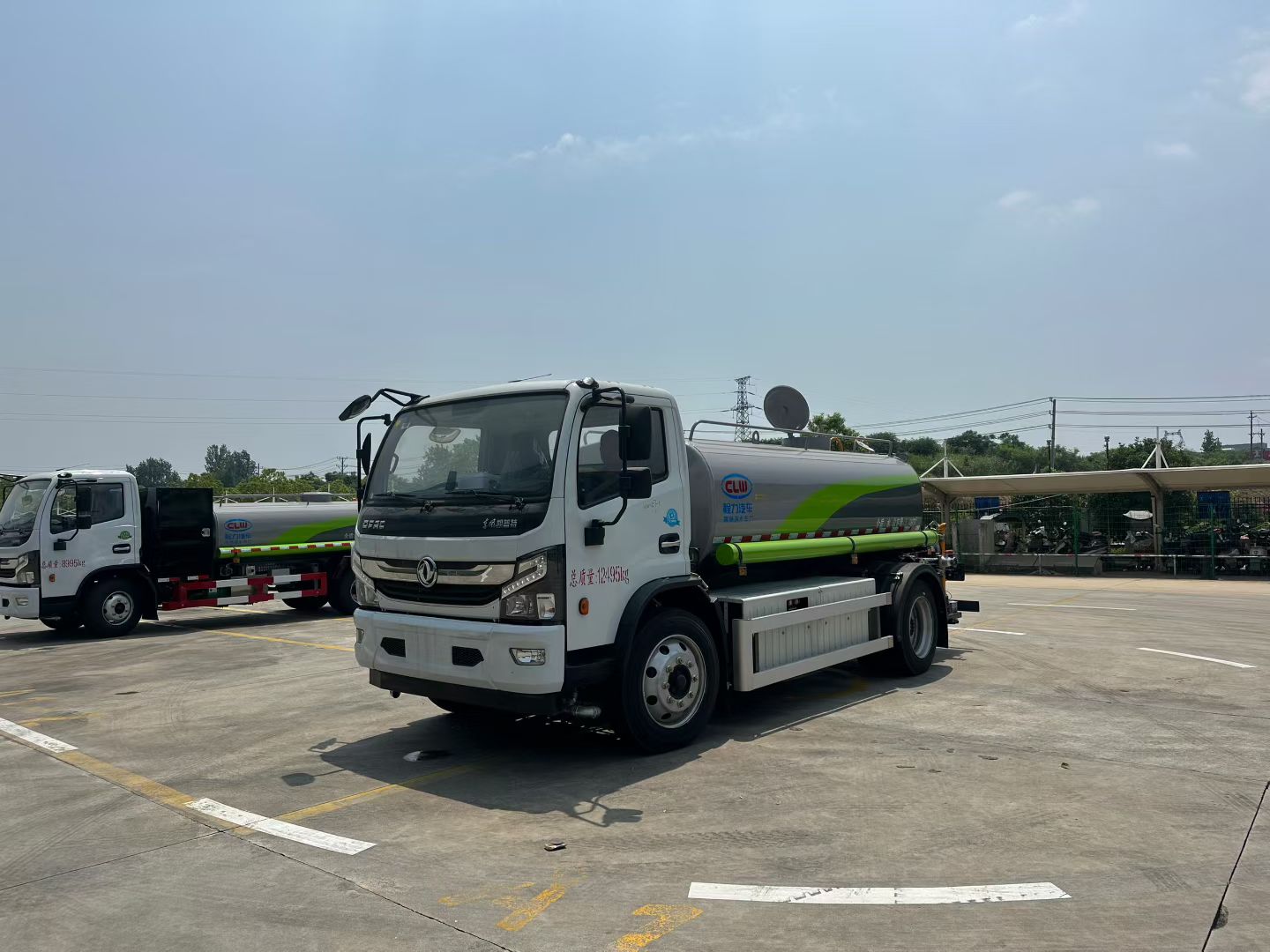 程力新能源东风凯普特8方纯电动洒水车