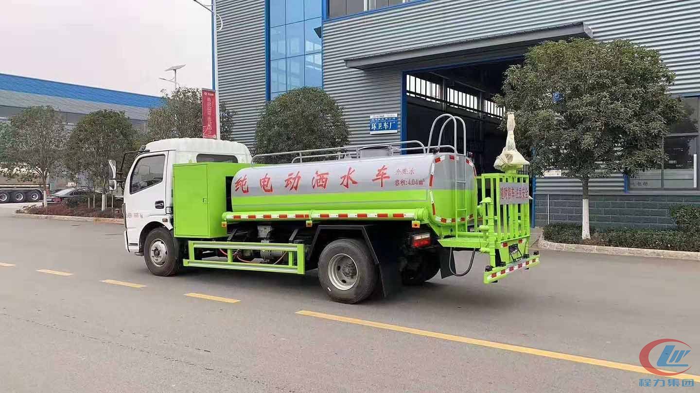 程力纯电动5方新能源纯电动洒水车 实拍图