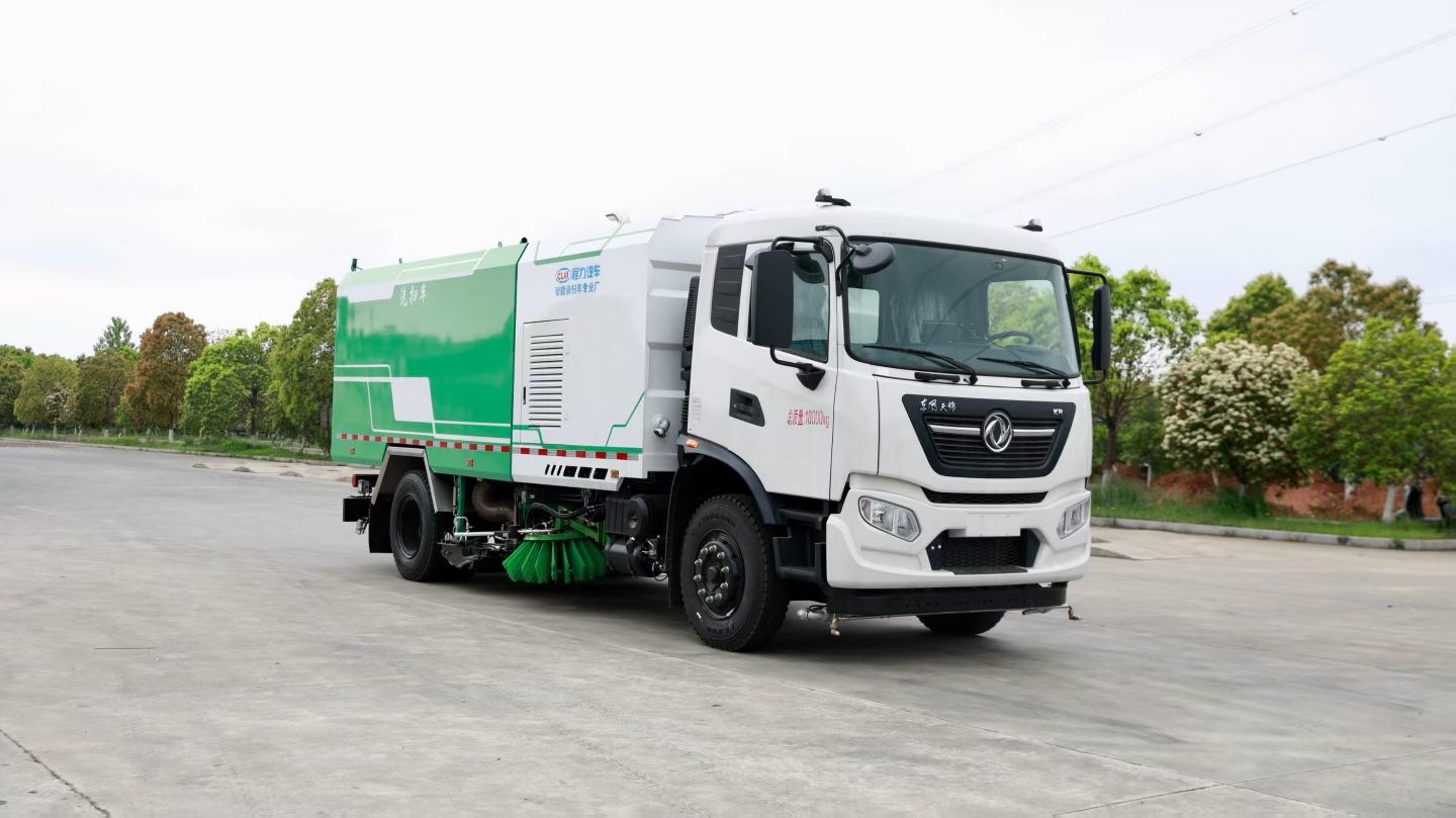 东风天锦新款洗扫车整车型号CL5180TXSAQZ洗扫车