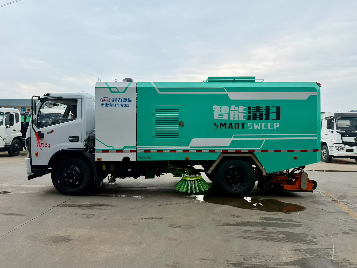 东风福瑞卡道路污染清除车 整车型号:CL5120TWQAQZ 实拍图