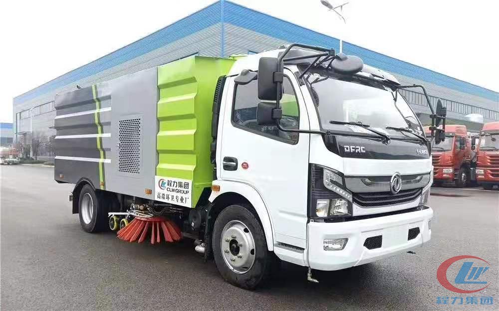 国六程力威牌东风大多利卡9方洗扫车