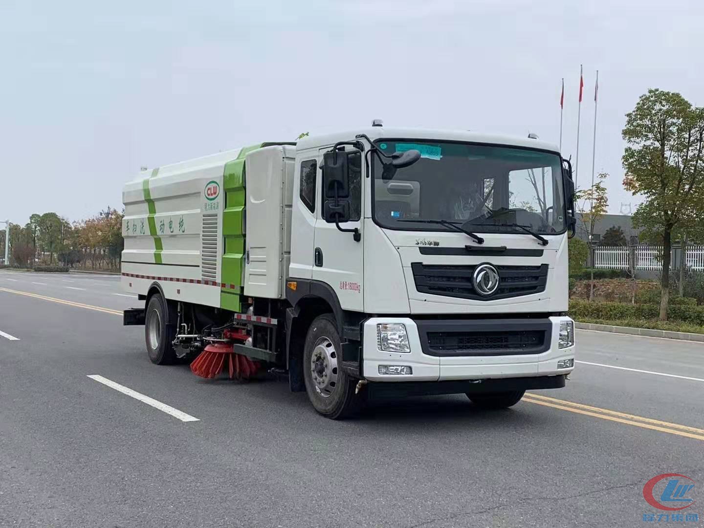 程力18吨新能源纯电动洗扫车