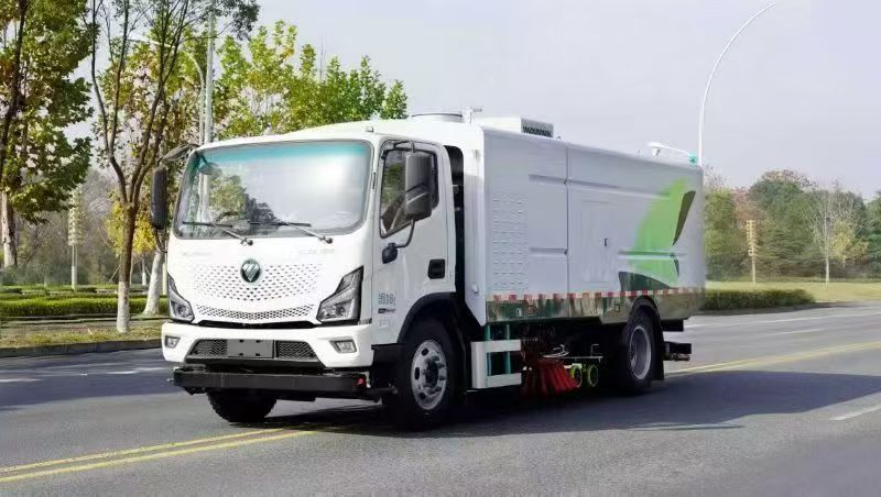 程力牌福田12吨新能源纯电动洗扫车