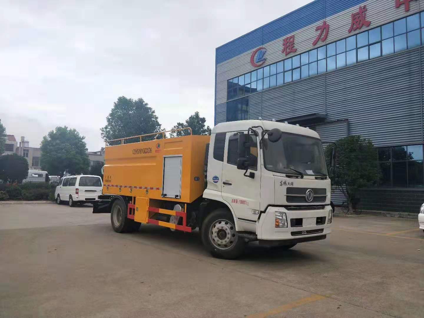 东风天锦高压清洗车,天锦国六疏通车