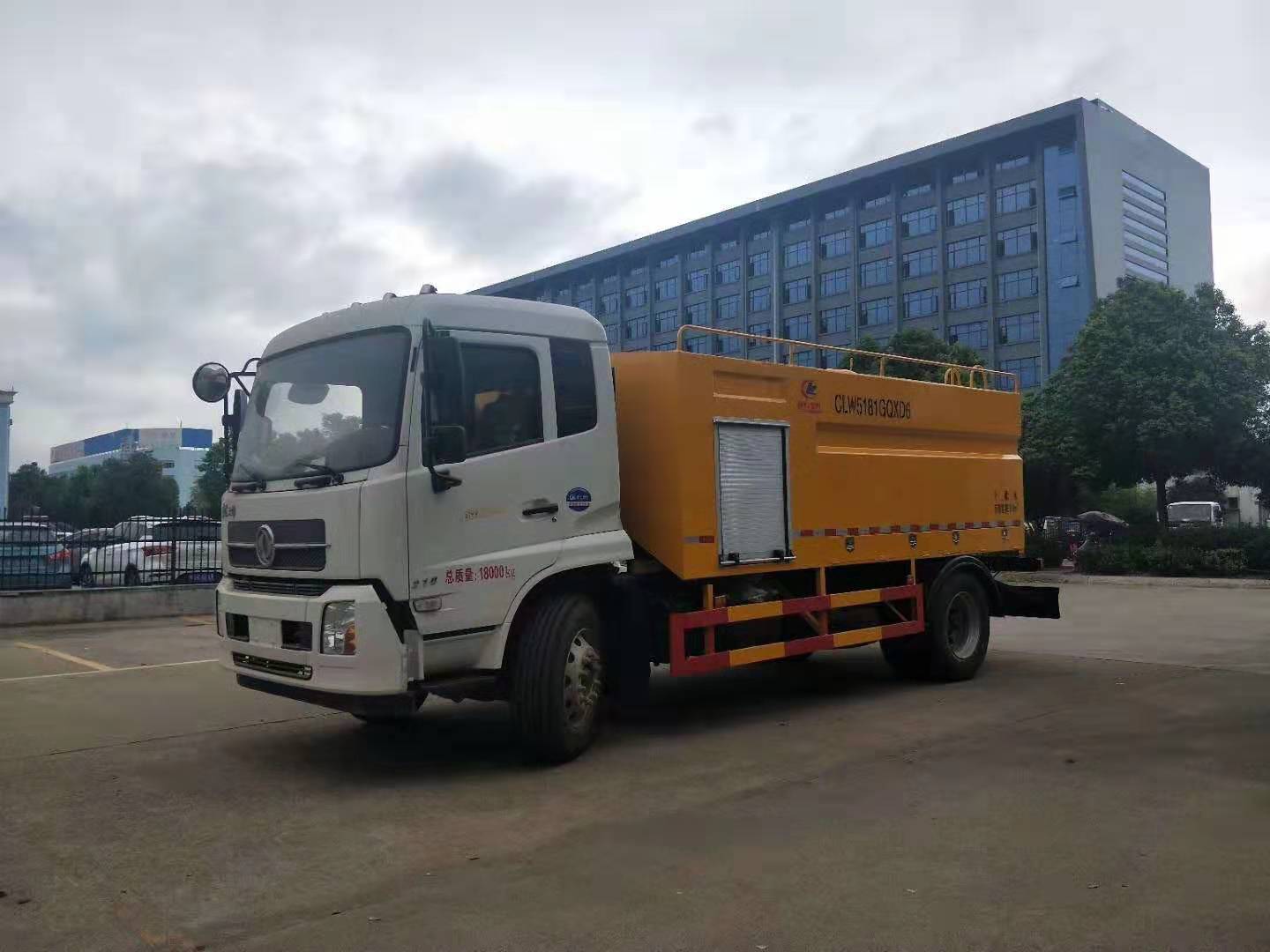 东风天锦高压清洗车,天锦国六疏通车 实拍图