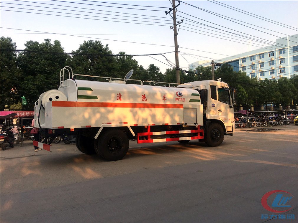 东风天锦高压清洗车,天锦疏通车 实拍图