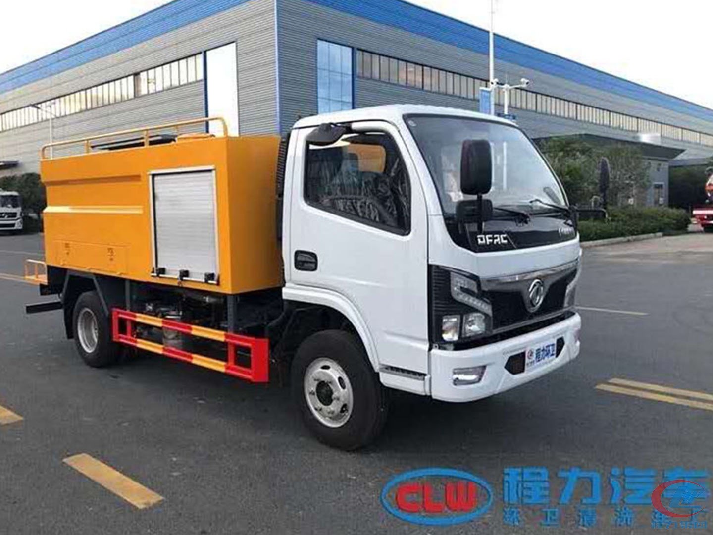 国六东风福瑞卡蓝牌高压清洗车