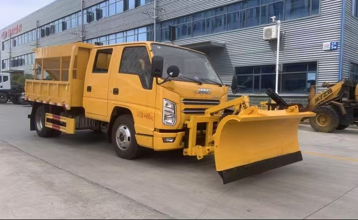 程力CL5040TCX6HL型江铃顺达双排蓝牌除雪车