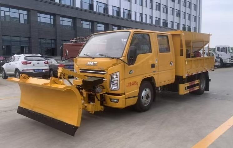 程力CL5040TCX6HL型江铃顺达双排蓝牌除雪车 实拍图