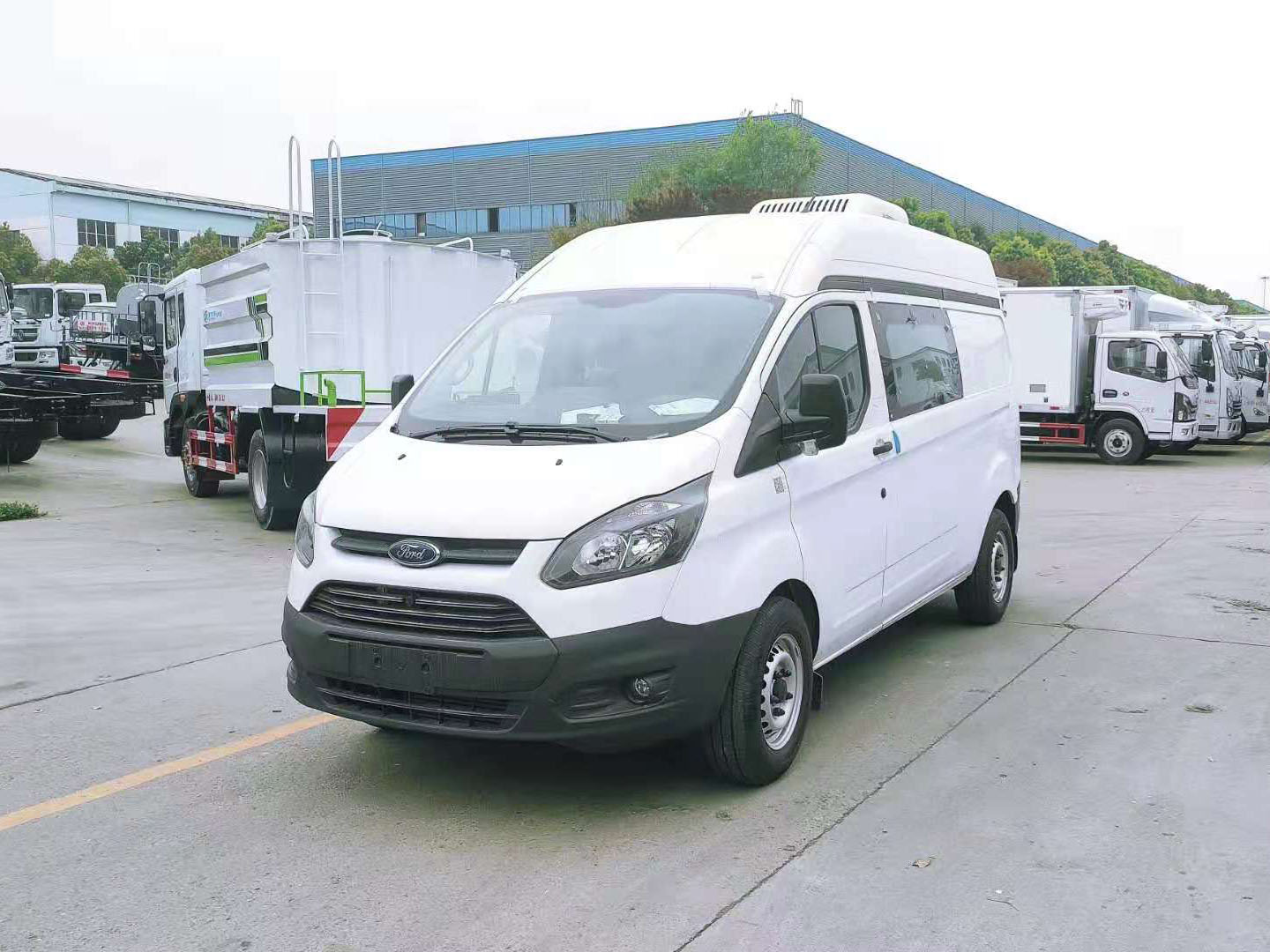 国六福特新全顺(双排)V362疫苗冷链车
