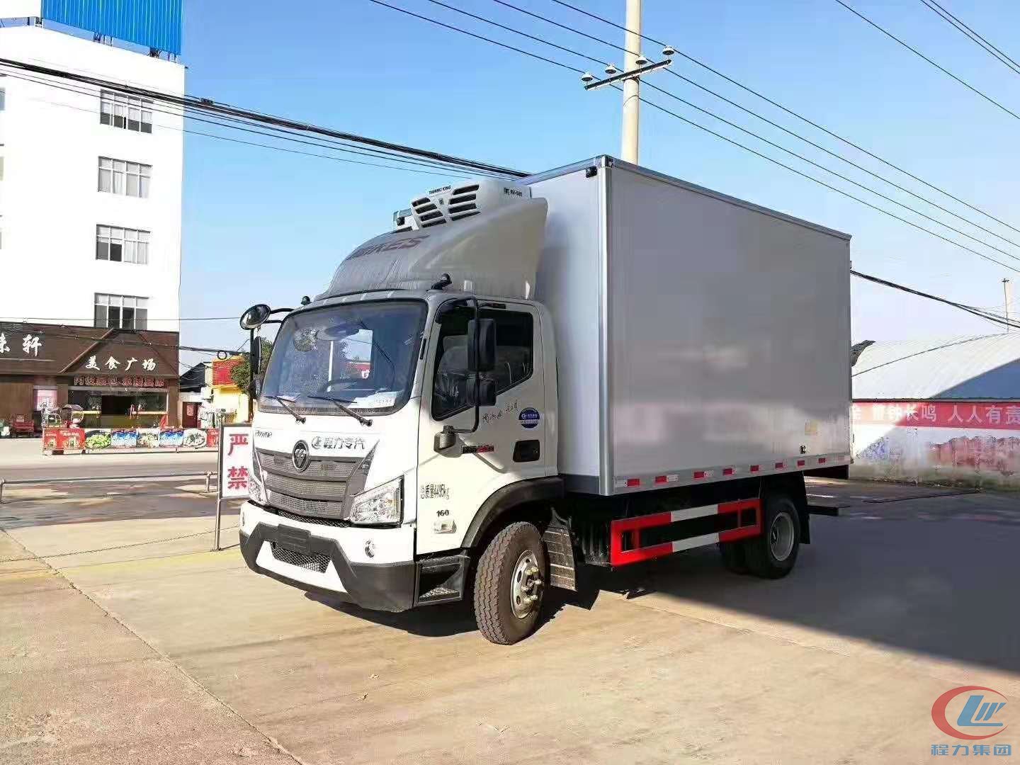 福田瑞沃大马力蓝牌冷藏车