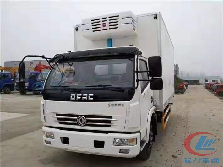 程力东风多利卡D7冷藏车 实拍图