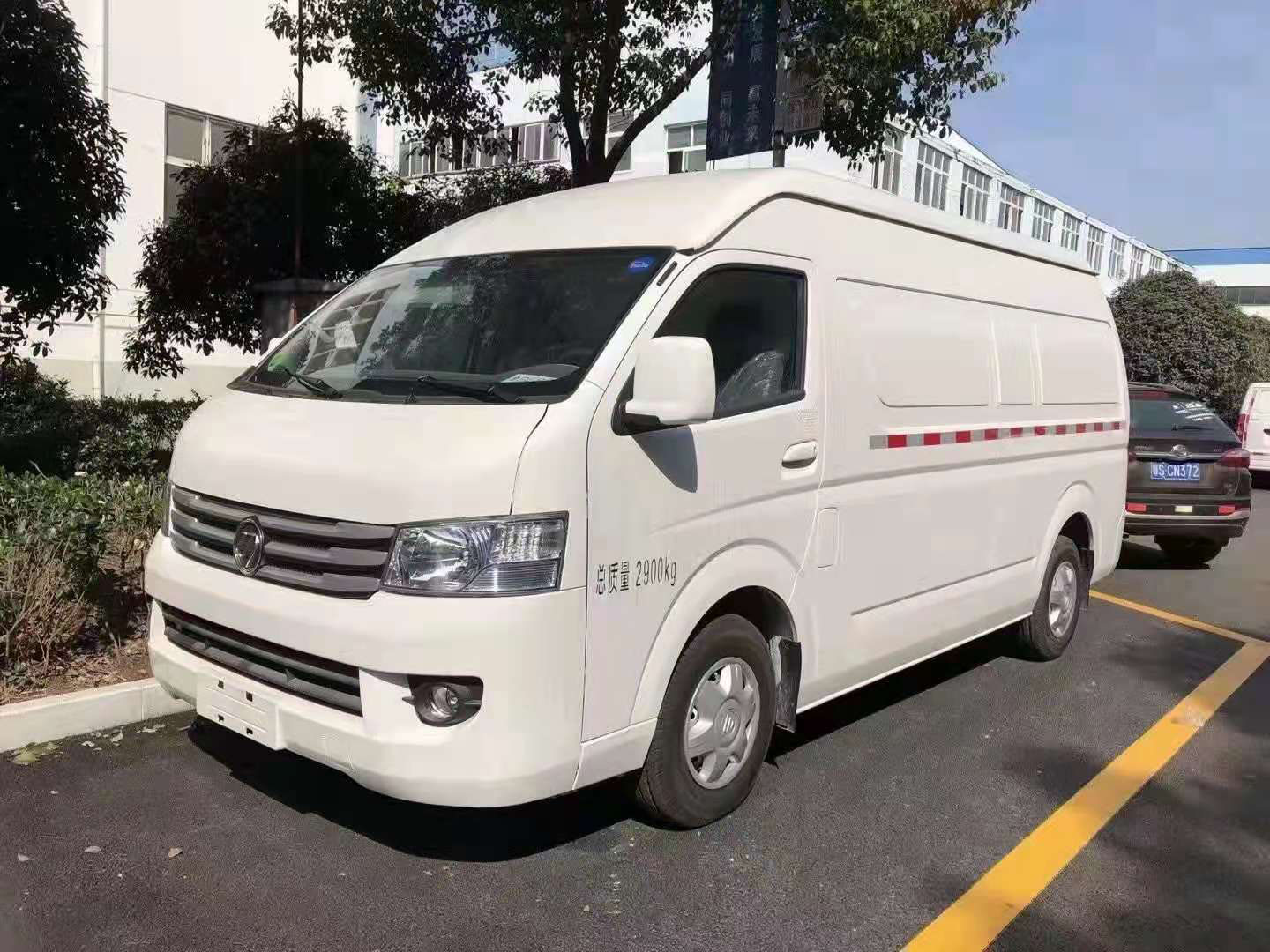 程力威牌国六福田G9面包冷藏车