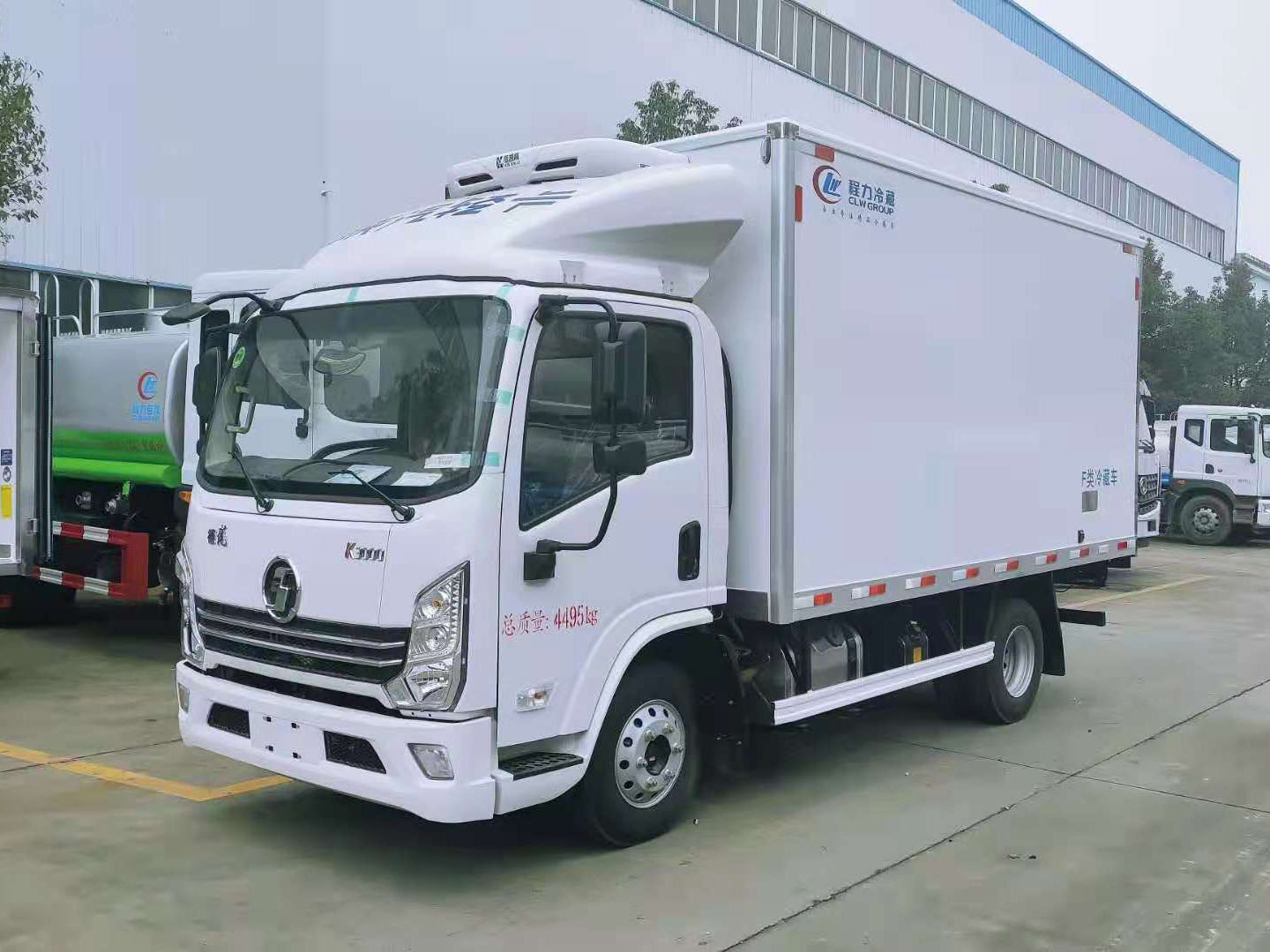 程力威牌国六陕汽德龙K3000冷藏车