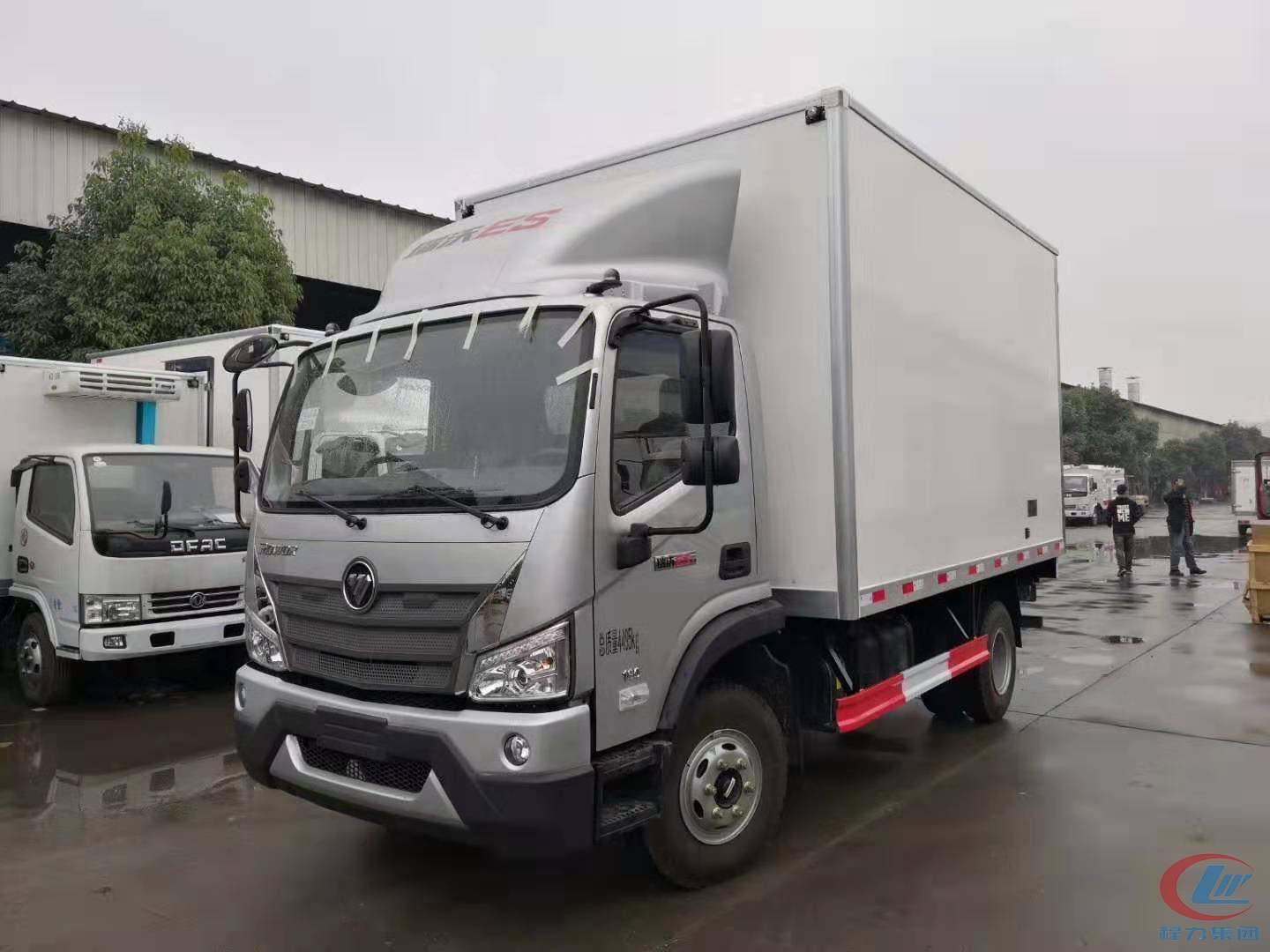 程力小霸王冷藏车福田瑞沃重载蓝牌冷藏车