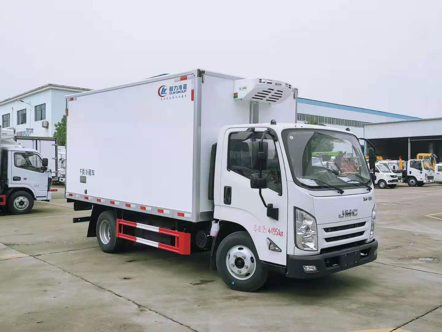 程力集团国六江铃凯运冷藏车