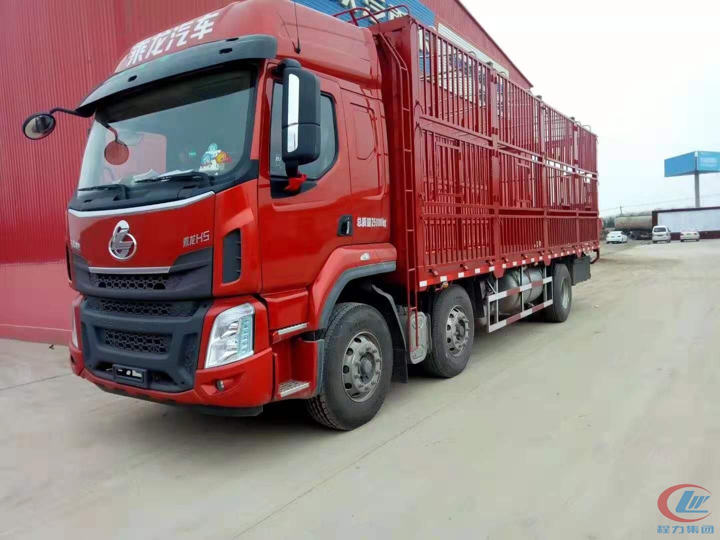 程力东风柳汽乘龙H5仓栏式运猪车