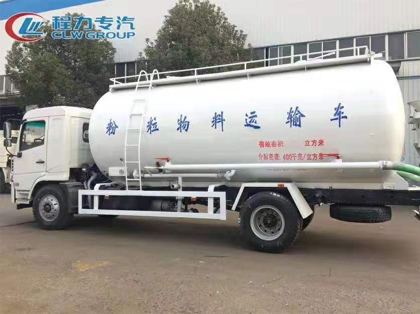 东风天锦粉粒物料车 实拍图