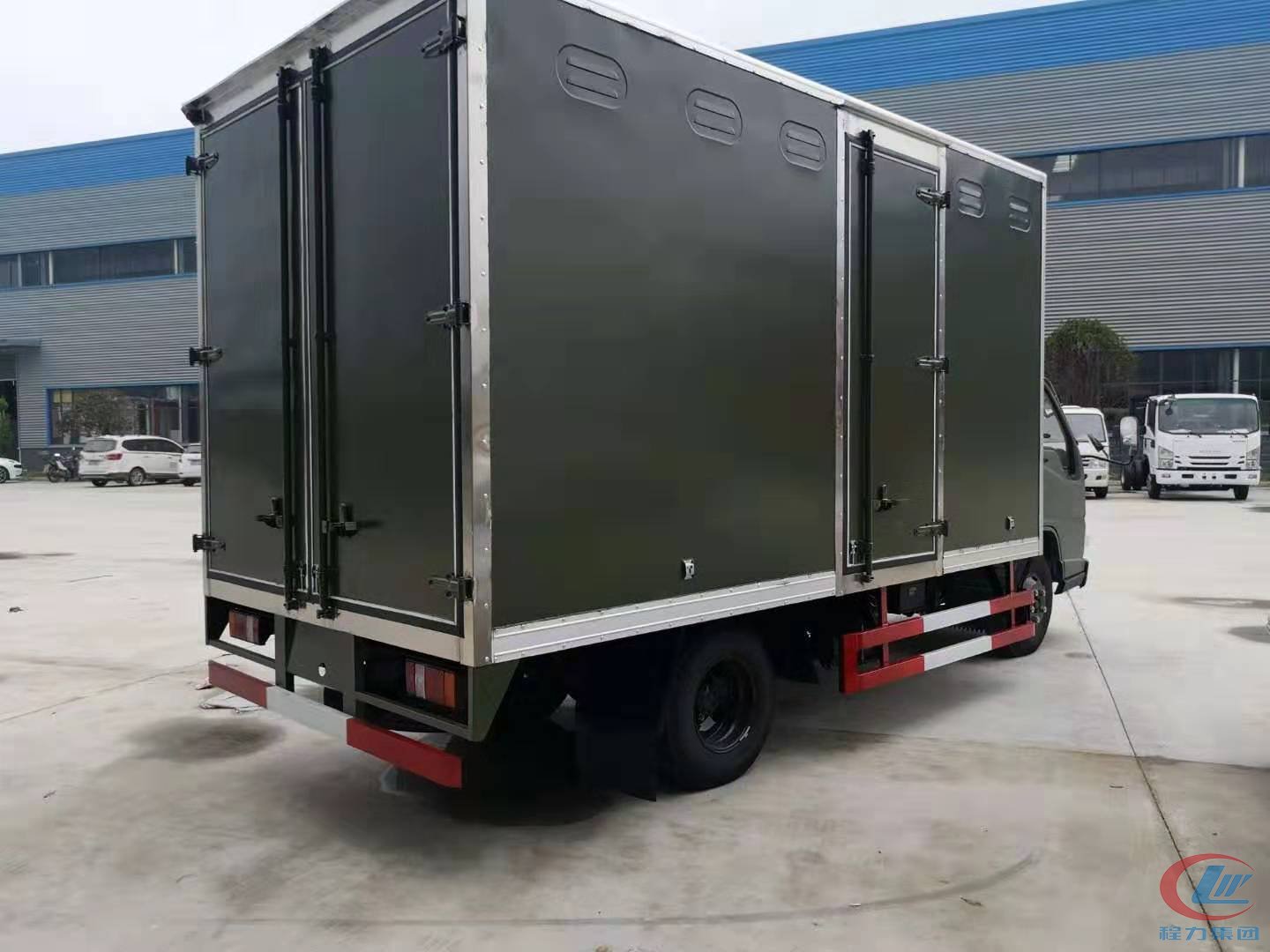 江铃顺达程力高端爆破器材运输车 实拍图