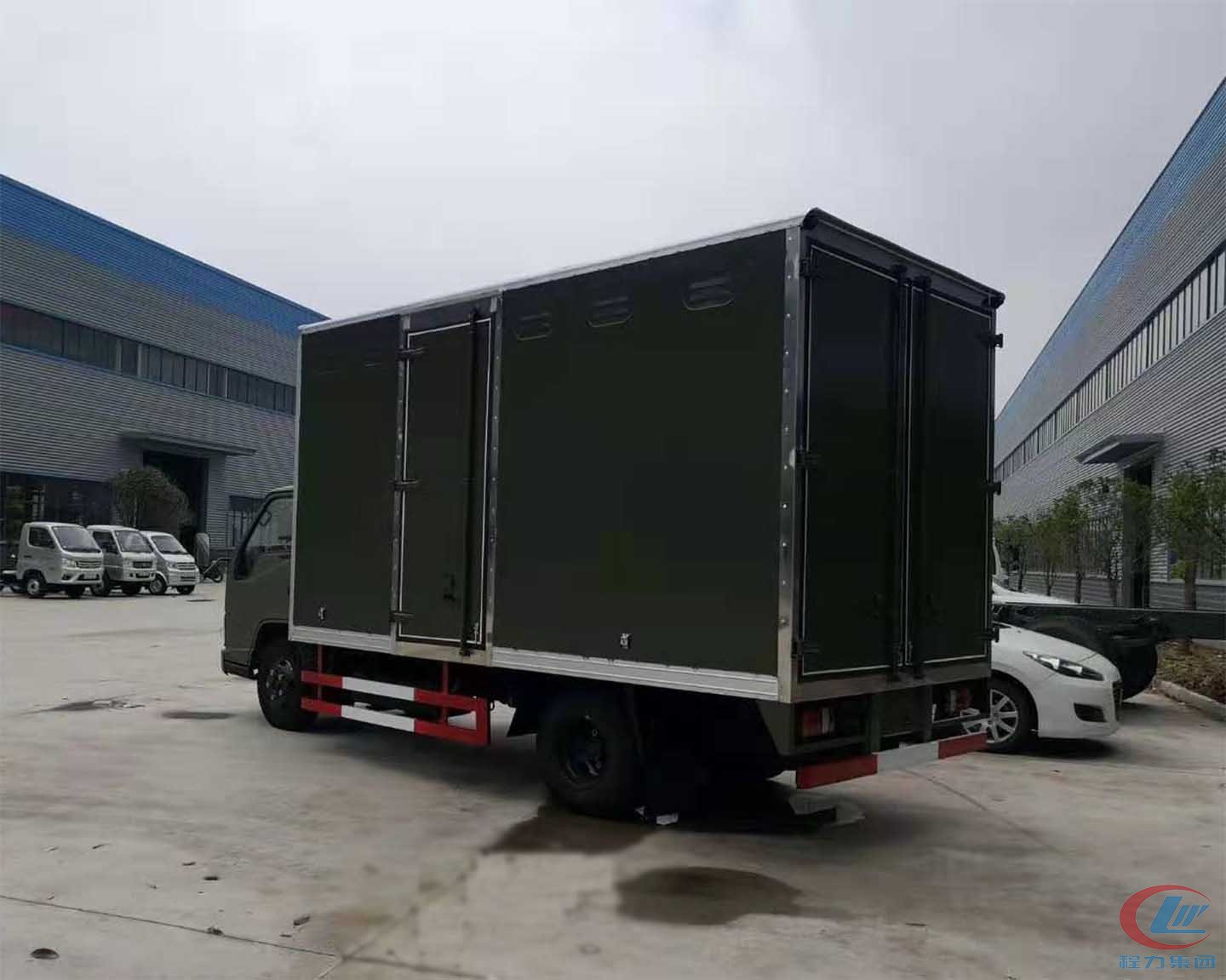 江铃顺达程力高端爆破器材运输车 实拍图